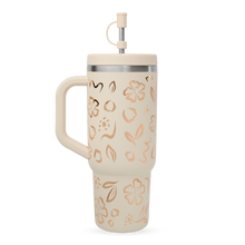 Charger l'image dans la galerie, Travel Cup isotherme Moani Matt Sable 900 ml - Qwetch sans logo