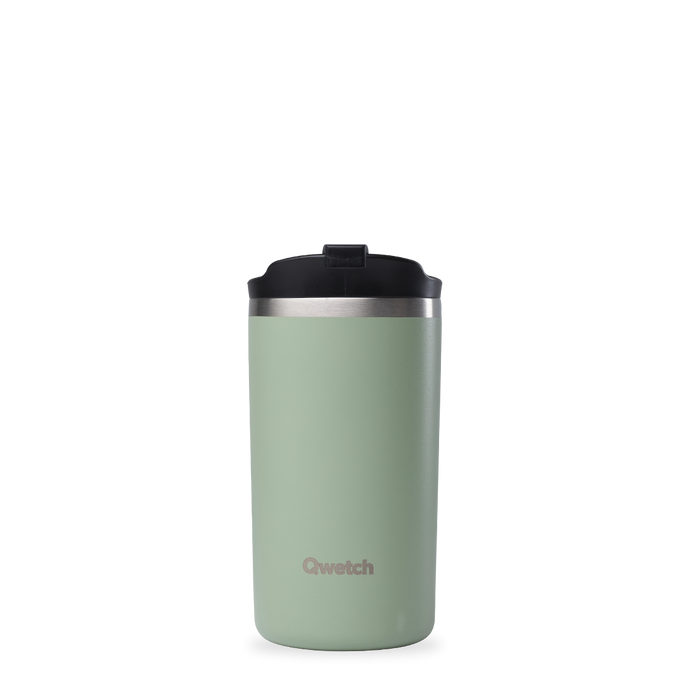 Travel Mug / Gobelet de voyage isotherme Tilleul 350 ml -  Qwetch