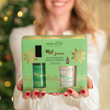 Charger l'image dans la galerie, Coffret bougie et parfum d’ambiance Roi des Forêts – 70 g + 50 ml Terre d'Oc – vue 2
