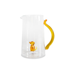 Charger l'image dans la galerie, Carafe en verre borosilicate 1,5 L - Chien - vue 1