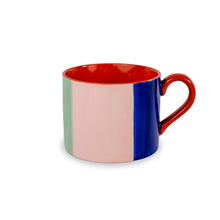Charger l'image dans la galerie, Mug petit-déjeuner en grès 400 ml - Rose - vue 1