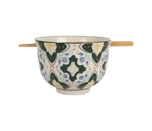 Bol baguettes Azulejo multicolore  - Sema Design