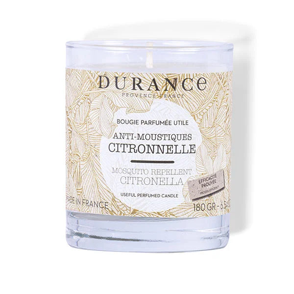 Bougie parfumée Citronnelle Anti-Moustiques - Durance