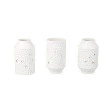 Charger l'image dans la galerie, Set de 3 mini-vases Constellations en porcelaine - Räder