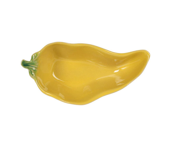 Coupelle piment jaune 18*8,5*5 cm - Côté Table