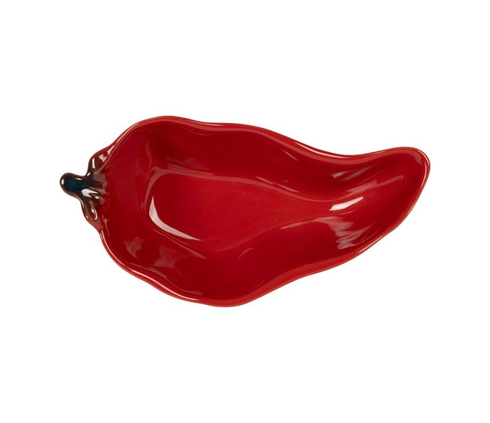 Coupelle piment rouge 18*8,5*5 cm - Côté Table