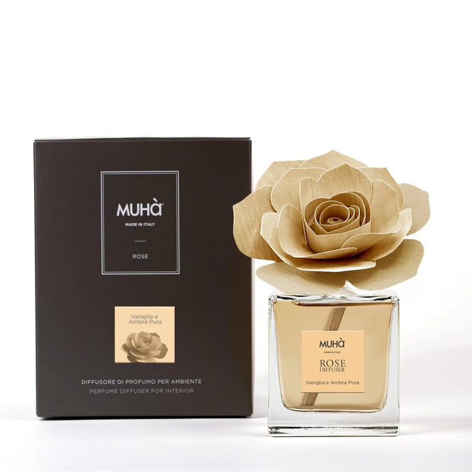 Diffuseur de parfum Vanille et Ambre pur - Muhà