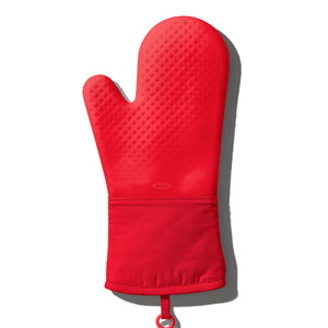 Gant de cuisine en silicone rouge - Oxo