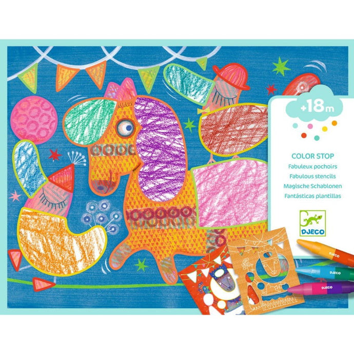 Fabuleux pochoirs Color stop - Djeco