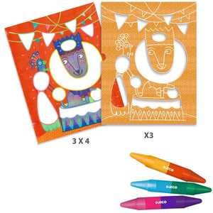Fabuleux pochoirs Color stop - Djeco