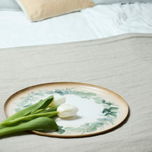 Charger l'image dans la galerie, Plateau rond eucalyptus vert D35cm en fer - Côté Table