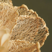 Charger l'image dans la galerie, Fleur artificielle Irina dentelle beige sable 84 cm - Home Edelweiss
