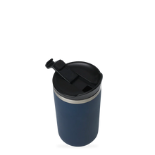 Charger l'image dans la galerie, Travel Mug / Gobelet de voyage isotherme Matt Bleu nuit 470 ml - Qwetch