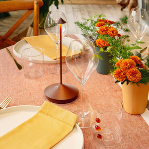 Pina lampe de table Corten - Zafferano