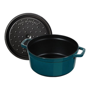 Cocotte 26 cm ronde La mer, fonte - Staub