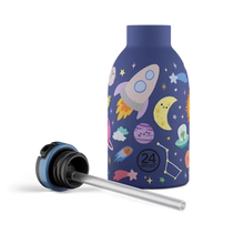 Charger l&#39;image dans la galerie, Gourde en inox isotherme Kids Space Friends 330ml - 24Bottles