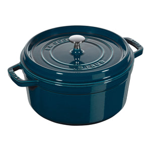Cocotte 26 cm ronde La mer, fonte - Staub