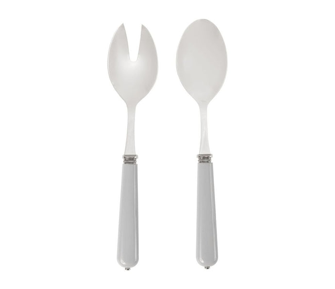 Couverts à salade Lucie gris - Côté Table