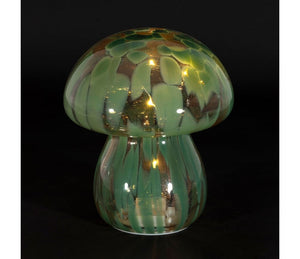 Déco LED champignon aiguipi vert - Côté Table
