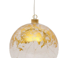 Charger l&#39;image dans la galerie, Boule lumineuse à suspendre 15 Led Dionime D 15 cm - Côté Table