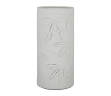Charger l'image dans la galerie, Lampe cylindre Palmea blanc en porcelaine - Sema Design