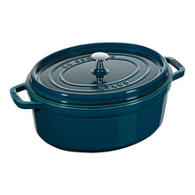 Charger l&#39;image dans la galerie, Cocotte 37 cm, ovale, la mer, fonte - Staub