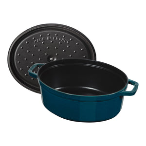Cocotte 37 cm, ovale, la mer, fonte - Staub