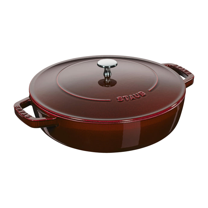 Sauteuse Chistera 24 cm grenadine  - Staub