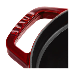 Cocotte 33 cm, ovale grenadine, fonte - Staub