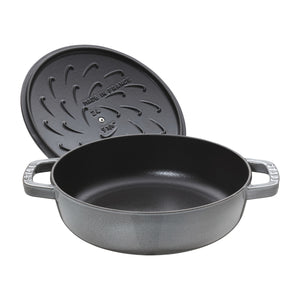 Sauteuse Chistera 28 cm Gris Graphite - Staub