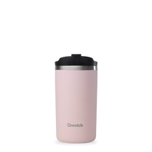 Charger l'image dans la galerie, Travel Mug / Gobelet de voyage isotherme Pastel rose 470 ml - Qwetch