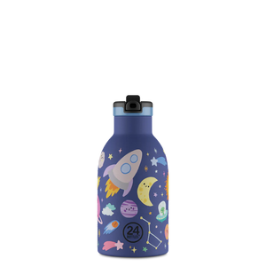 Gourde en inox isotherme Kids Space Friends 330ml - 24Bottles