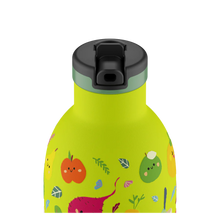 Charger l&#39;image dans la galerie, Gourde en inox isotherme Kids Veggie Friends 330ml - 24Bottles