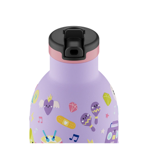 Gourde en inox isotherme Kids Music Friends 330ml - 24Bottles