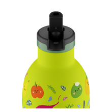 Charger l&#39;image dans la galerie, Gourde en inox isotherme Kids Veggie Friends 330ml - 24Bottles