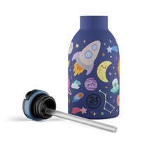 Charger l&#39;image dans la galerie, Gourde en inox isotherme Kids Space Friends 330ml - 24Bottles