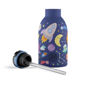 Gourde en inox isotherme Kids Space Friends 330ml - 24Bottles