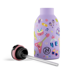 Gourde en inox isotherme Kids Music Friends 330ml - 24Bottles