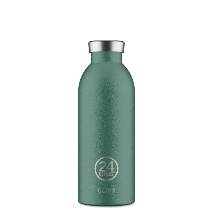 Gourde en inox isotherme Clima Moss Green 500ml - 24Bottles