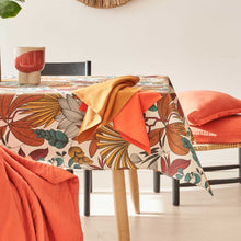 Charger l'image dans la galerie, Nappe plastifiée Lombok Burnt Orange 250 x 150 cm - Sud Etoffe