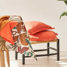 Charger l'image dans la galerie, Nappe plastifiée Lombok Burnt Orange 250 x 150 cm - Sud Etoffe