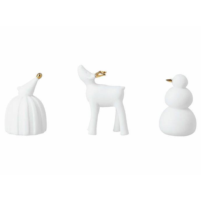 Figurines d'hiver set de 3 - Räder