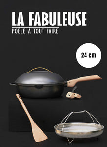 LA FABULEUSE poêle 24 cm - 1 à 6 pers. - Cookut