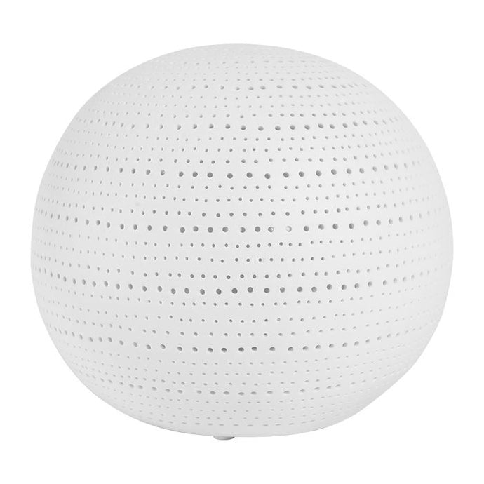 Lampe boule point blanc en porcelaine - Sema Design