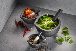 Mortier de cuisine et pilon Grino 10,2 cm - Gefu