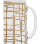 Charger l&#39;image dans la galerie, Pichet  1,4l verre et rotin - Côté Table