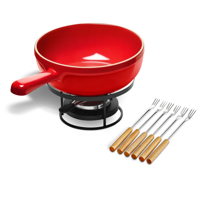 Service à fondue 2,4l 6 pers. - Emile Henry