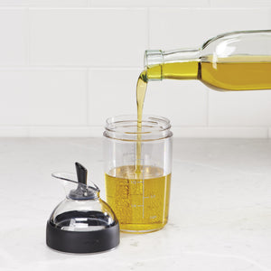 Shaker à vinaigrette noir 236 ml - Oxo
