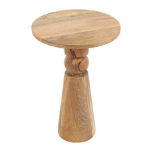 Charger l&#39;image dans la galerie, Table d&#39;appoint Citra naturel en manguier D 35 * H 52cm - Sema Design