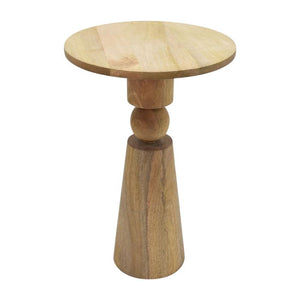 Table d'appoint Citra naturel en manguier D 35 * H 52cm - Sema Design